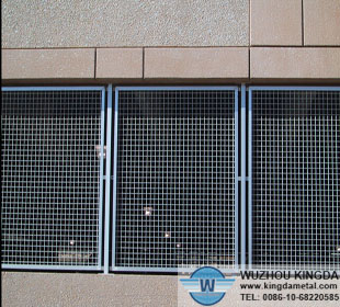 Security mesh window guard